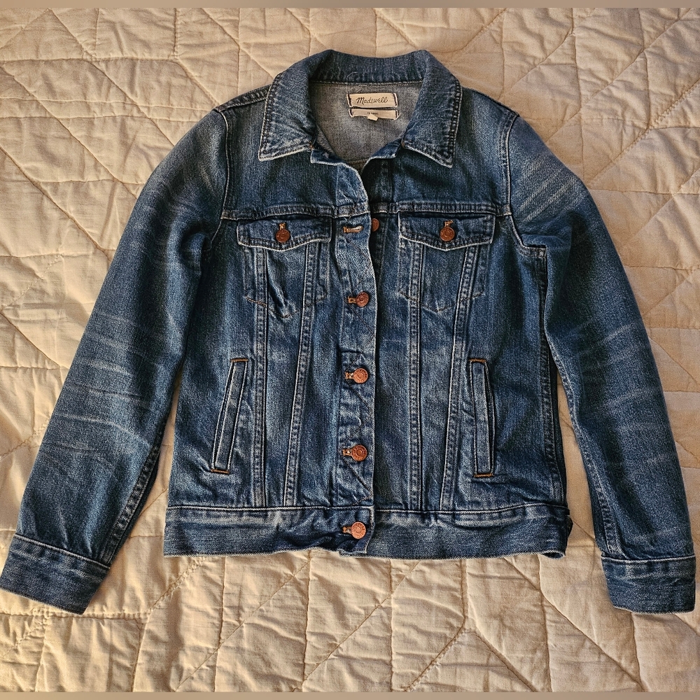 Madewell Classic Denim Jacket -  Women's S - Picture 1 of 6